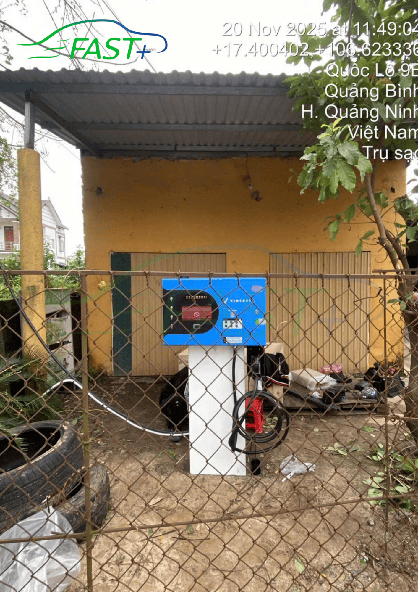 Trạm sạc DC ON Live ngày 20/11