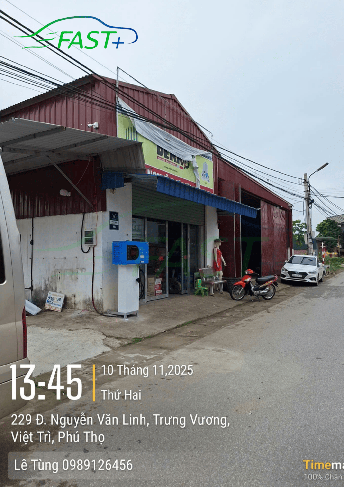 Trạm sạc DC ON Live ngày 10/11