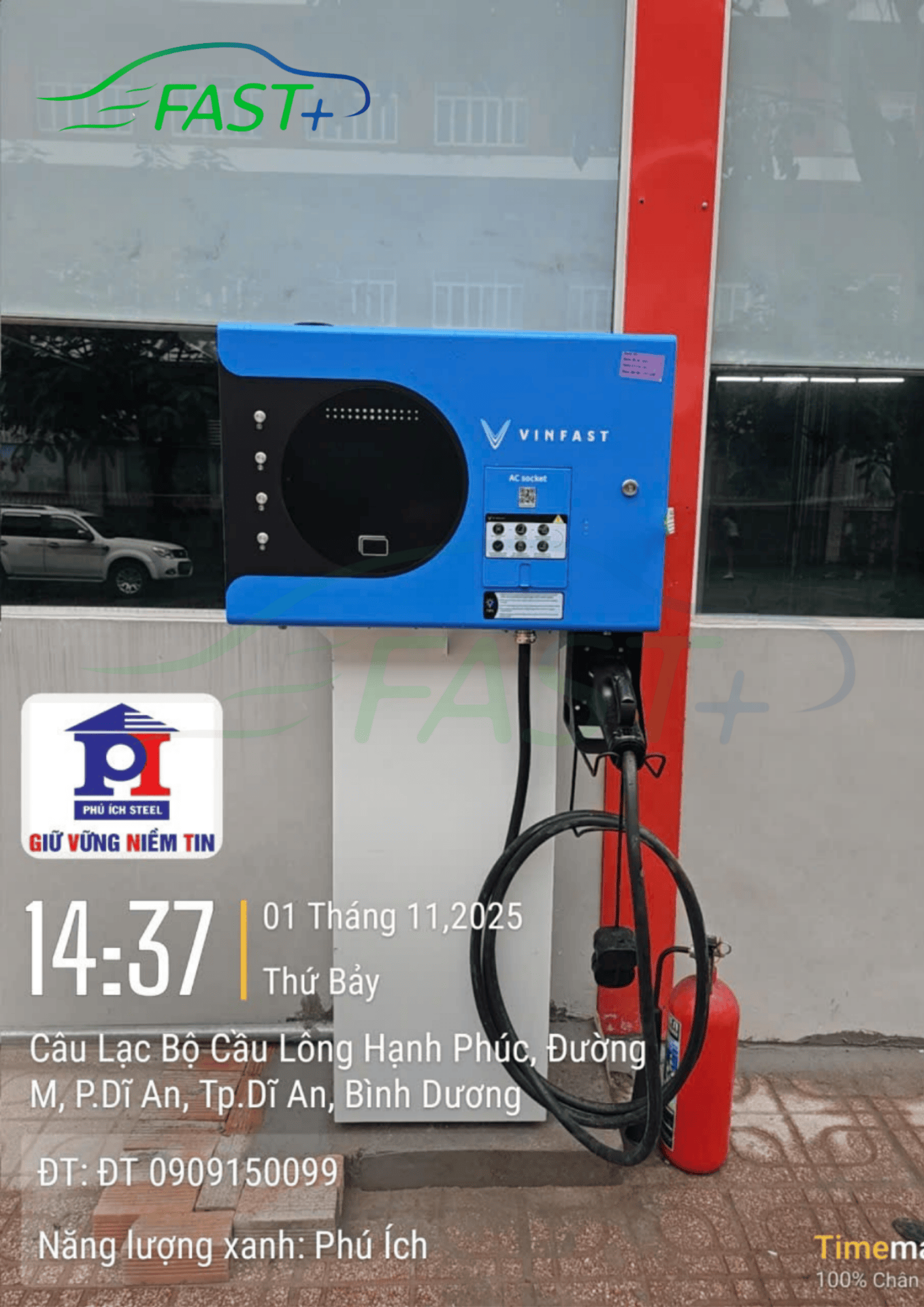 Trạm sạc DC ON Live ngày 02/11