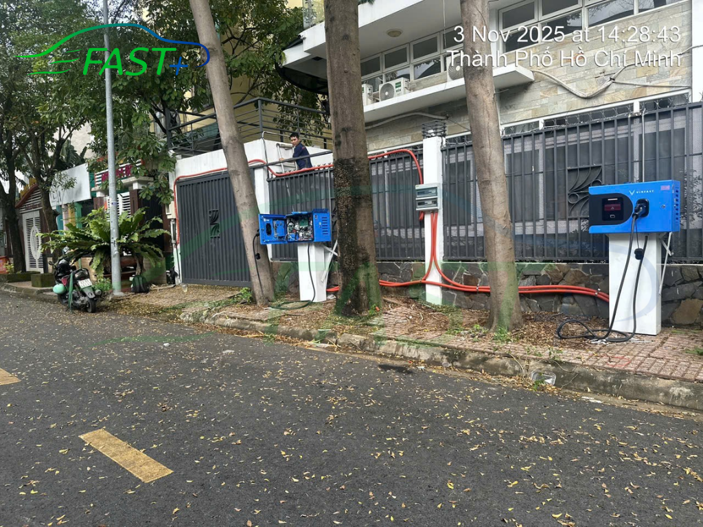 Trạm sạc DC ON Live ngày 03/11