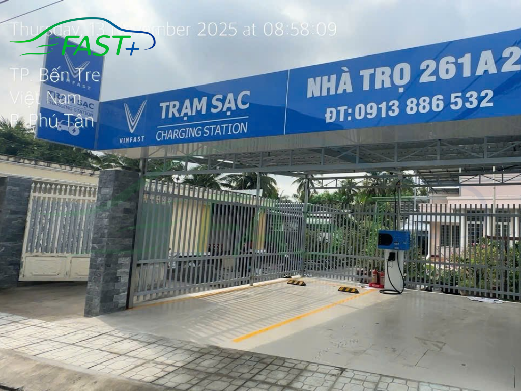 Trạm sạc DC ON Live ngày 13/11