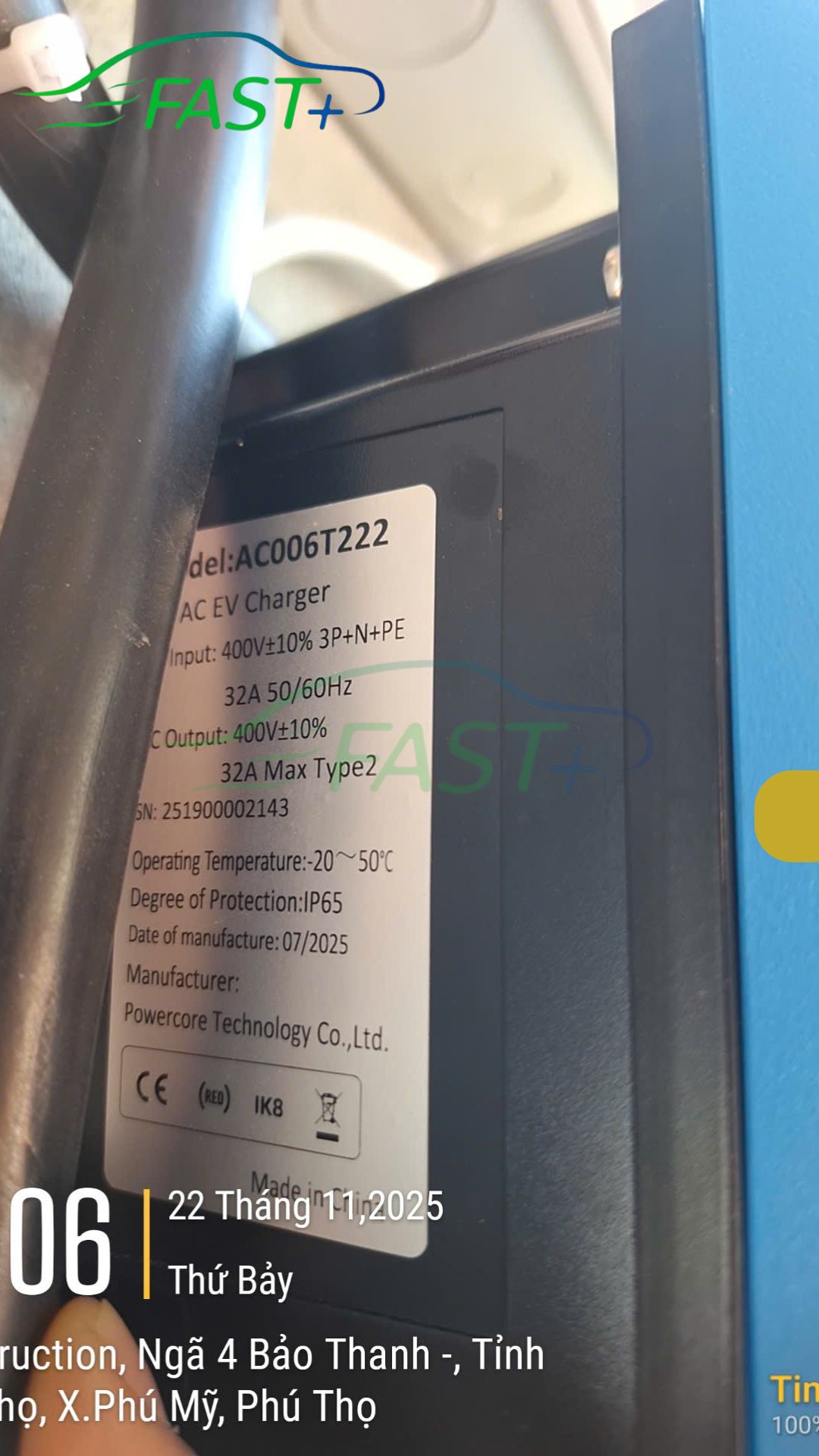 Trạm sạc ON Live ngày 22/11