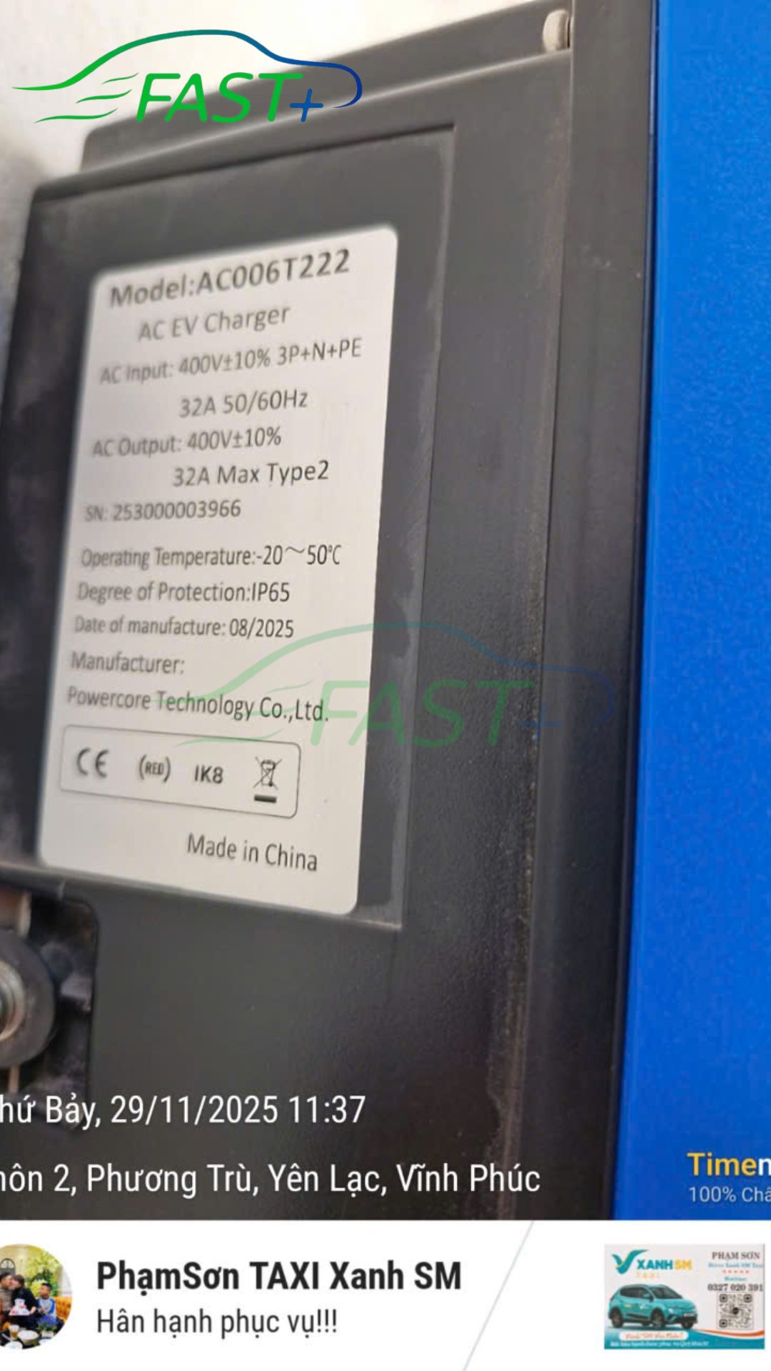 Trạm sạc ON Live ngày 29/11