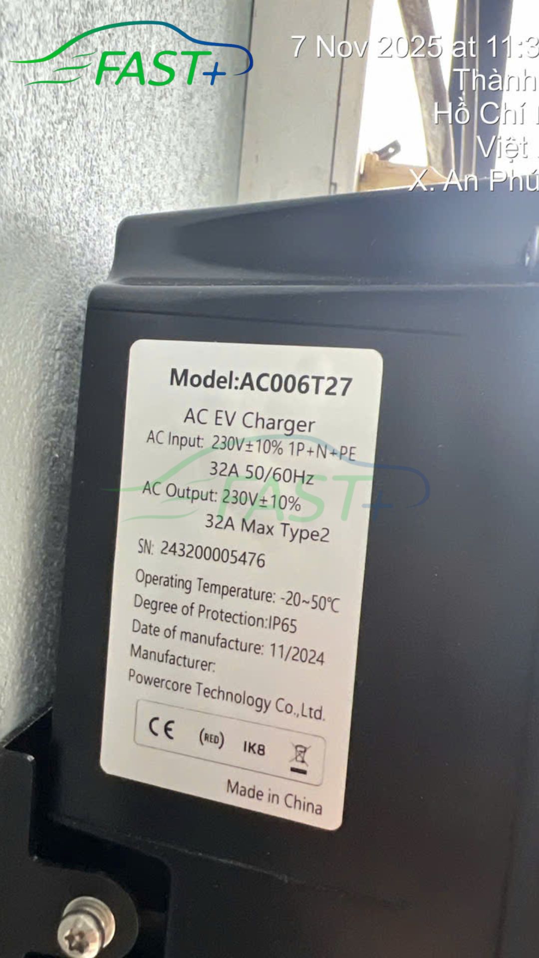 Trạm sạc ON Live ngày 07/11