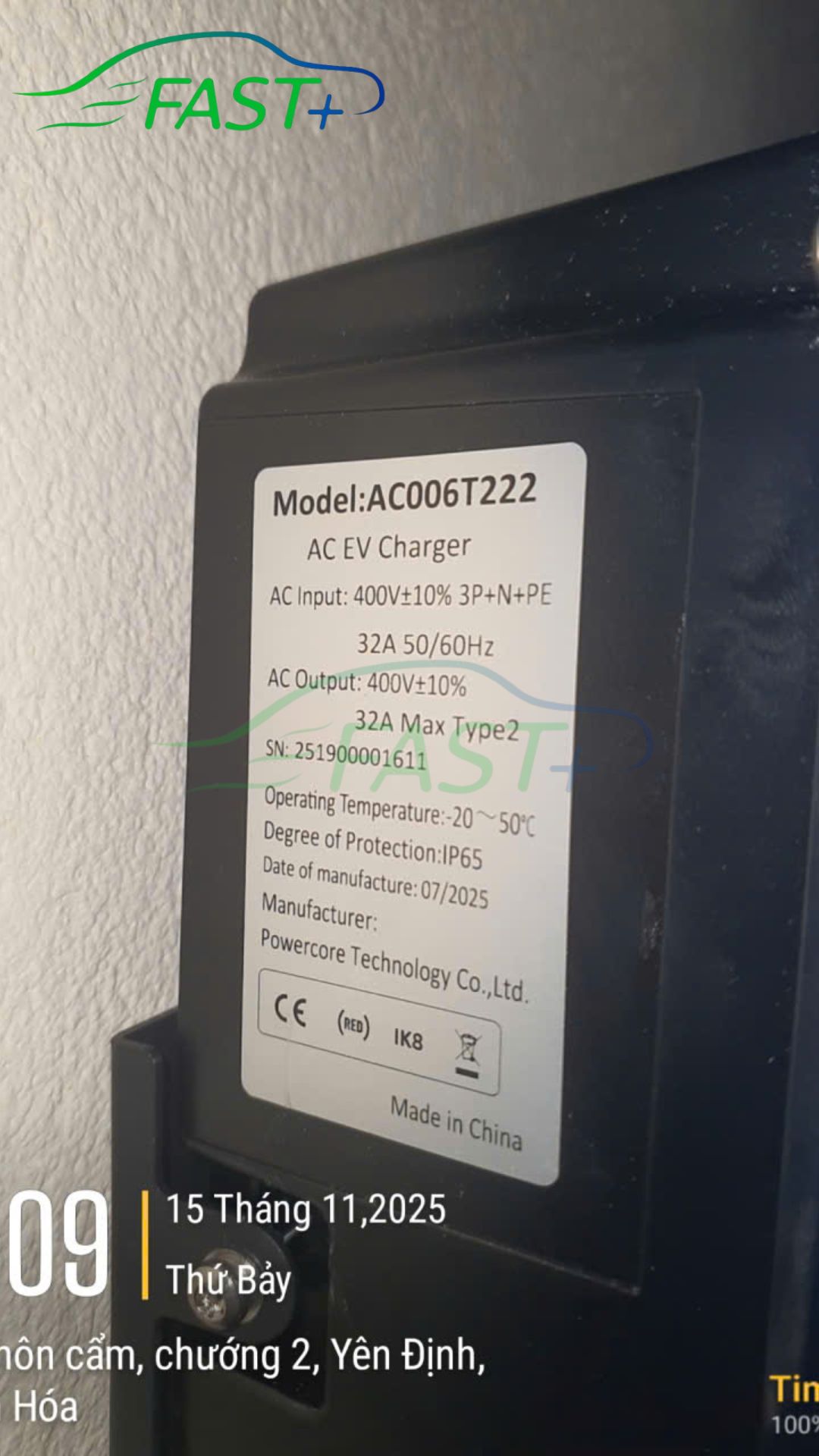 Trạm sạc ON Live ngày 16/11