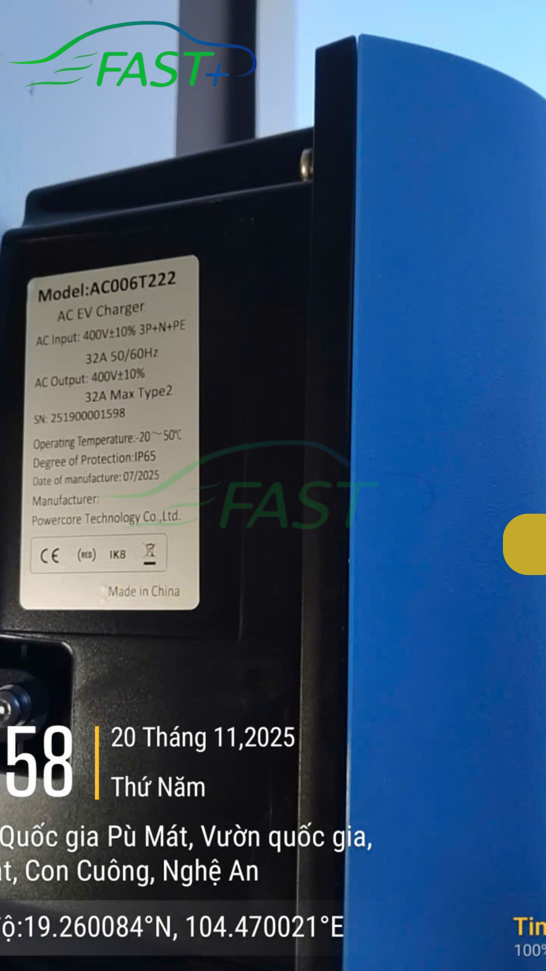 Trạm sạc ON Live ngày 21/11