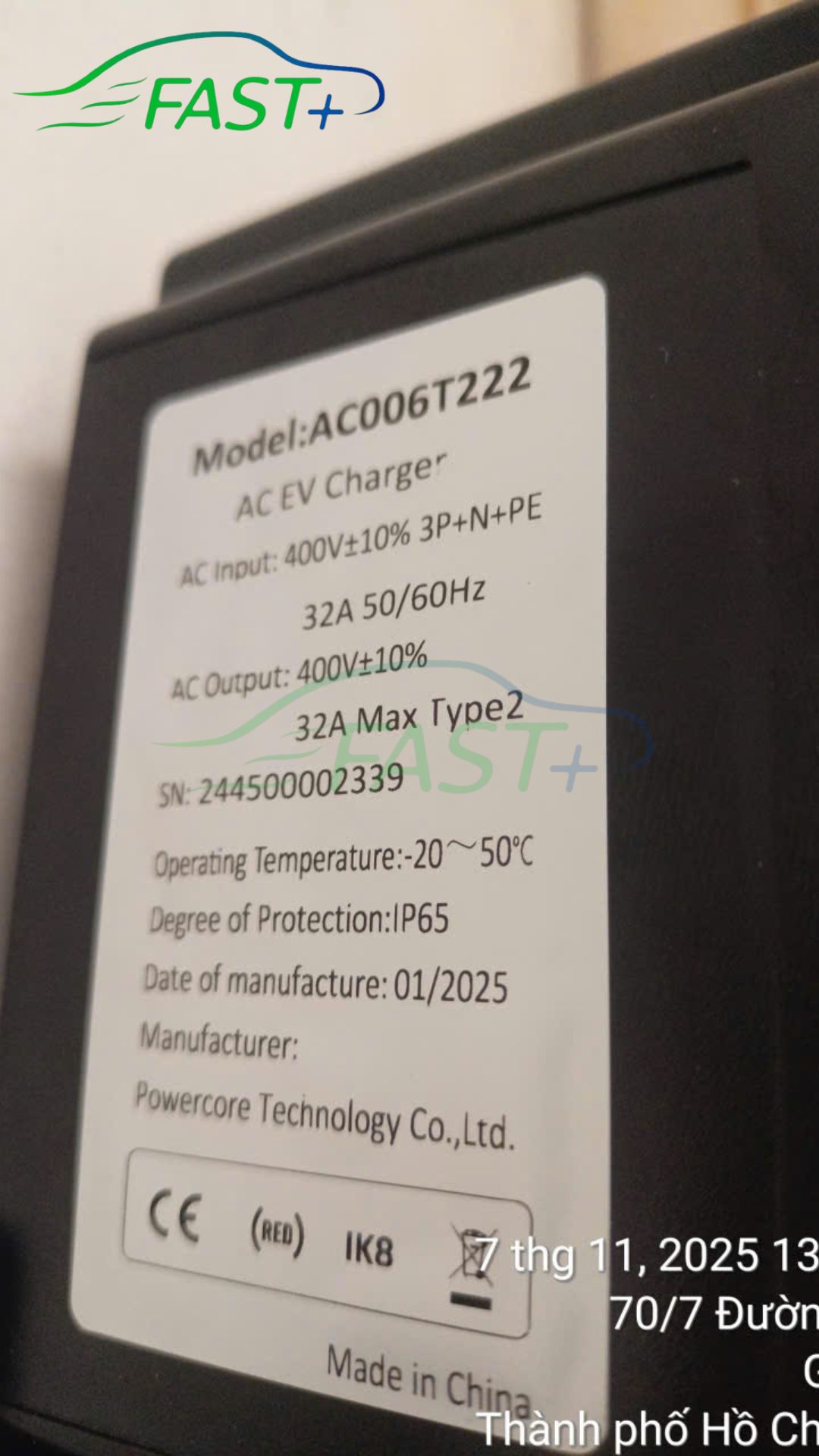 Trạm sạc ON Live ngày 08/11