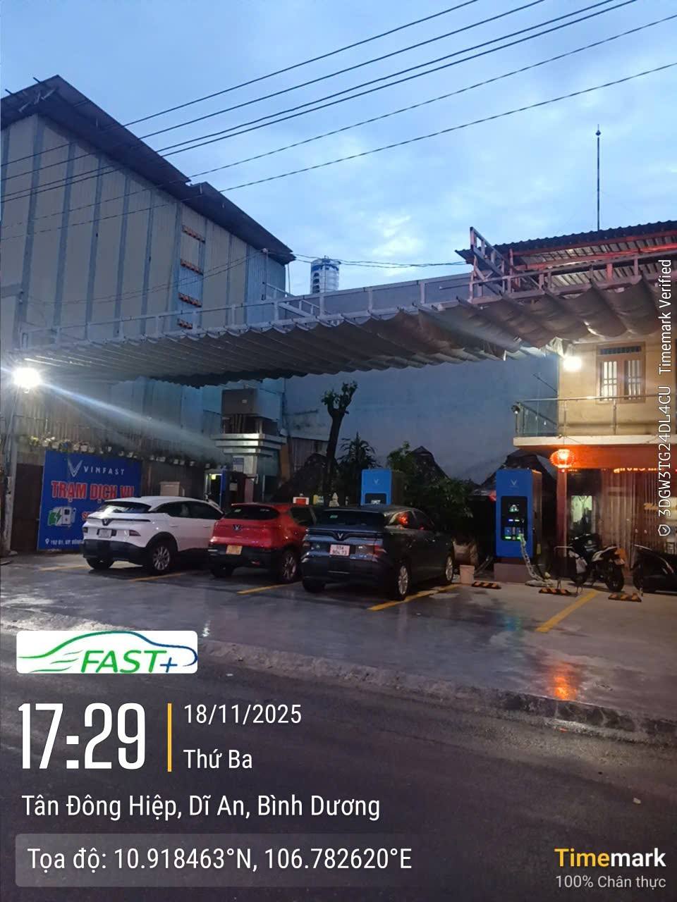 HOÀN THÀNH LẮP ĐẶT 03 TRỤ SẠC 120kW CHO HKD INTERNET ÁI VI – TẠI KCN TÂN ĐÔNG HIỆP, DĨ AN