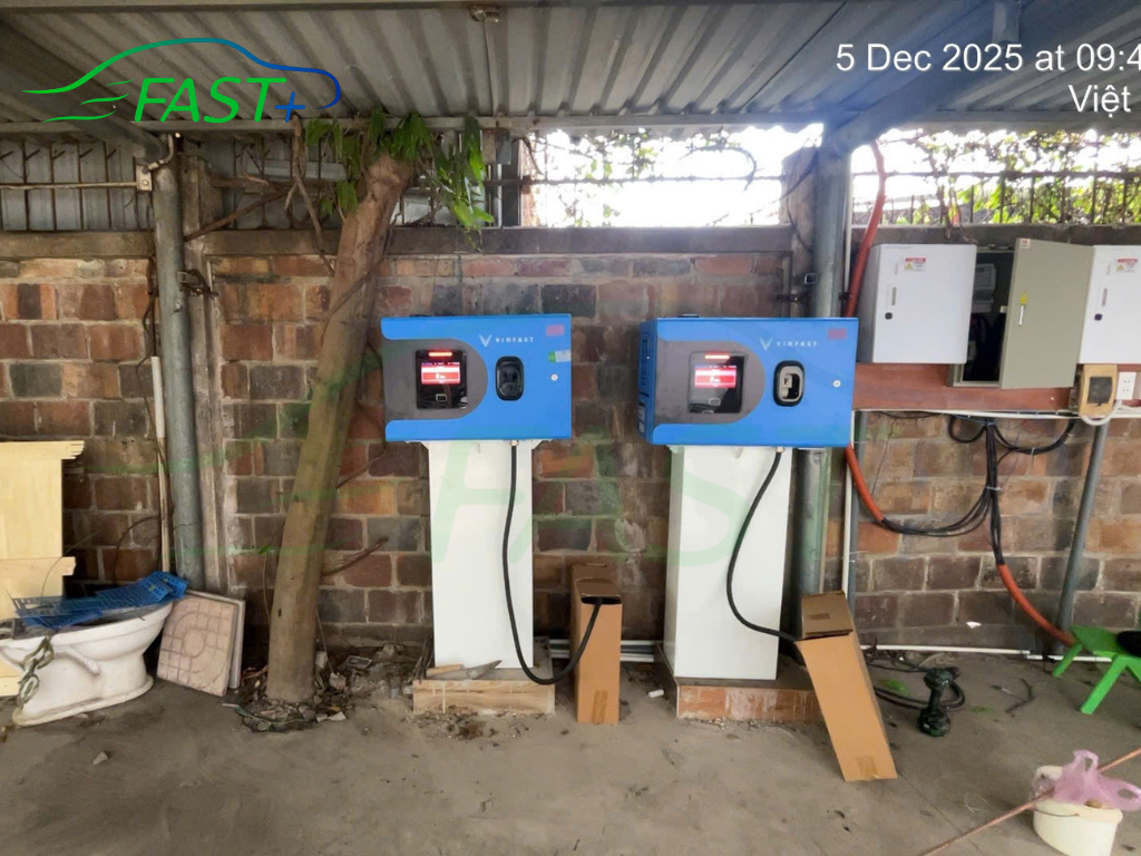 Trạm sạc DC ON Live ngày 05/12