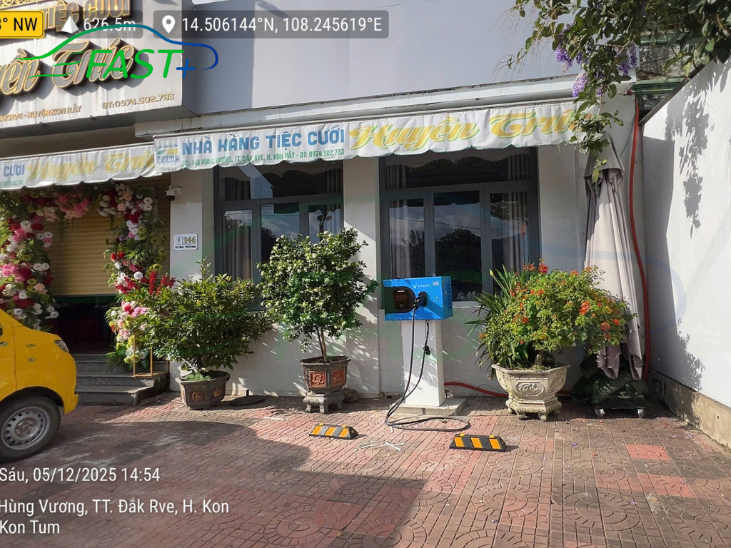 Trạm sạc DC ON Live ngày 05/12