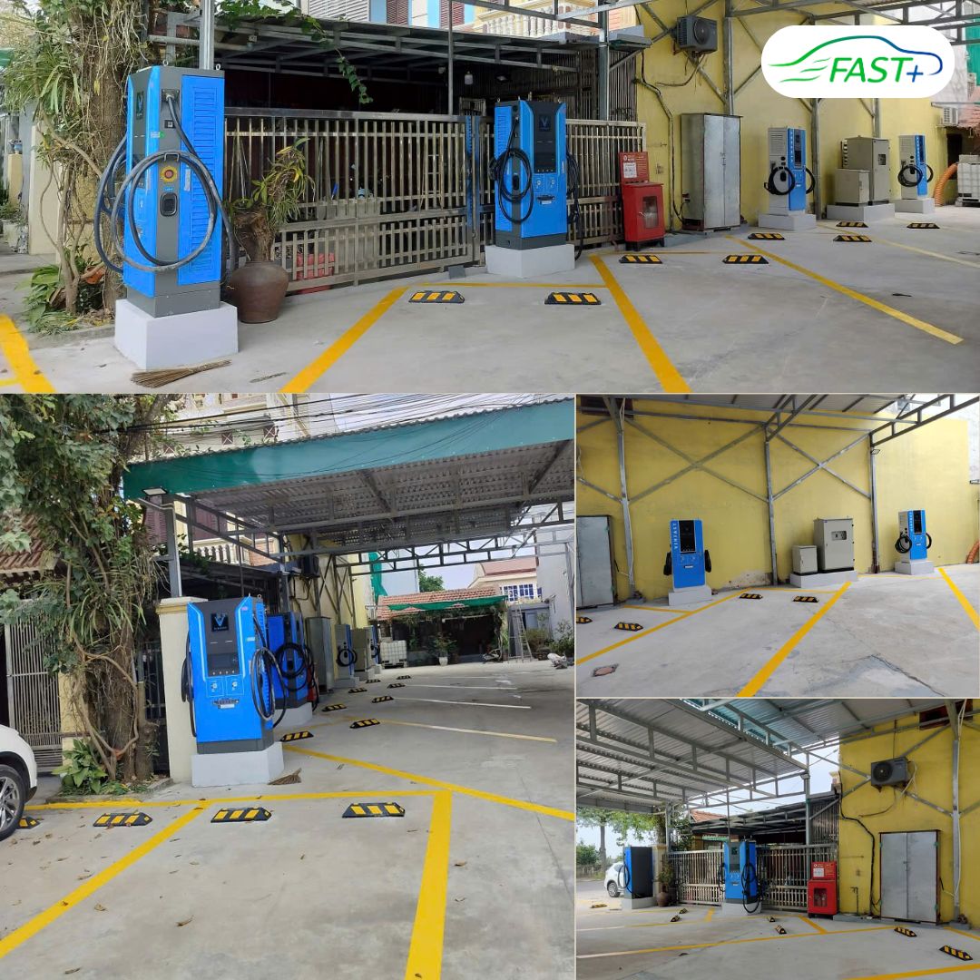 NINH BÌNH: TRẠM SẠC 2X60kW + 2x120kW CHÍNH THỨC ĐI VÀO HOẠT ĐỘNG!