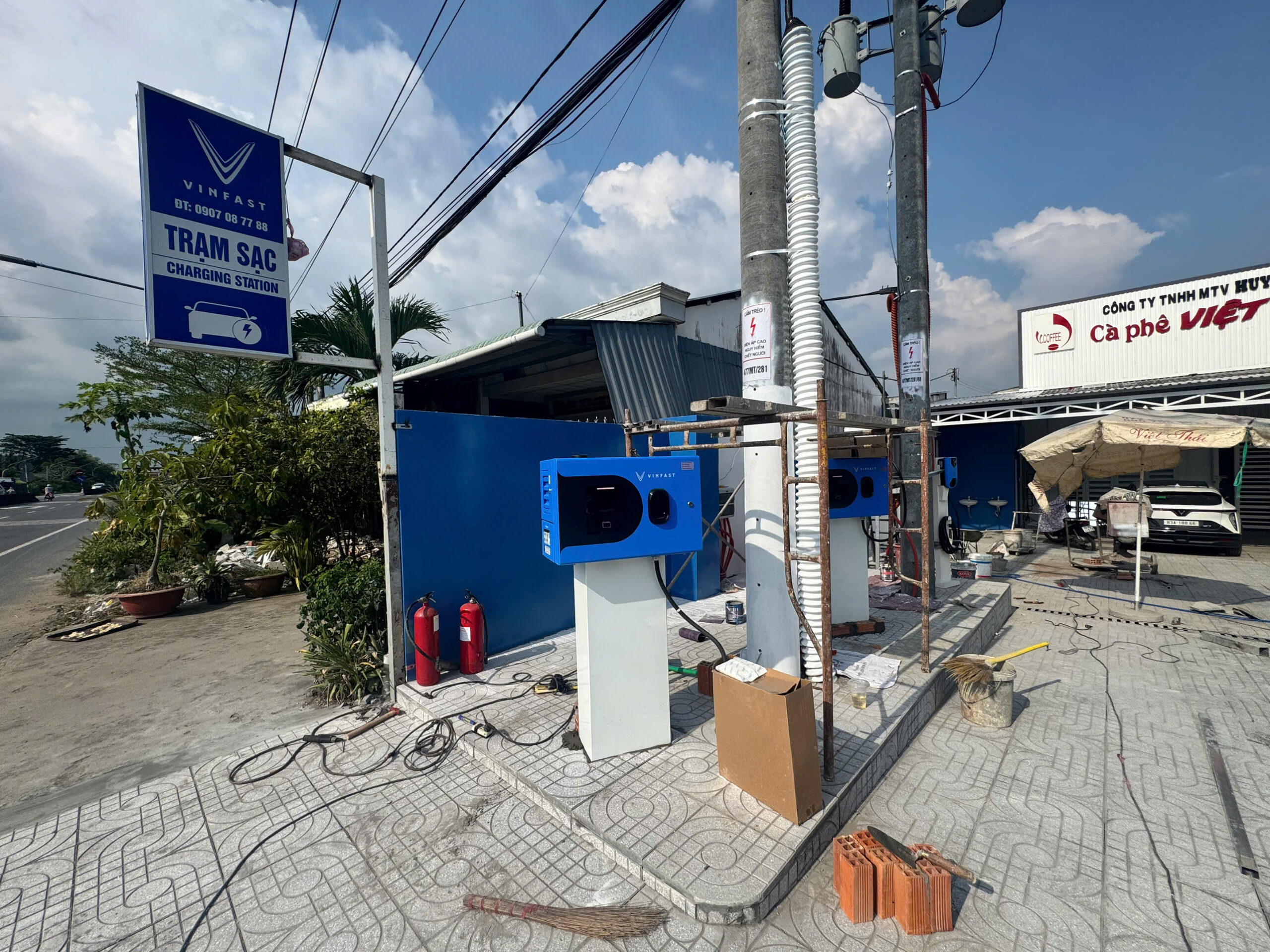 Trạm sạc DC ON Live ngày 02/12