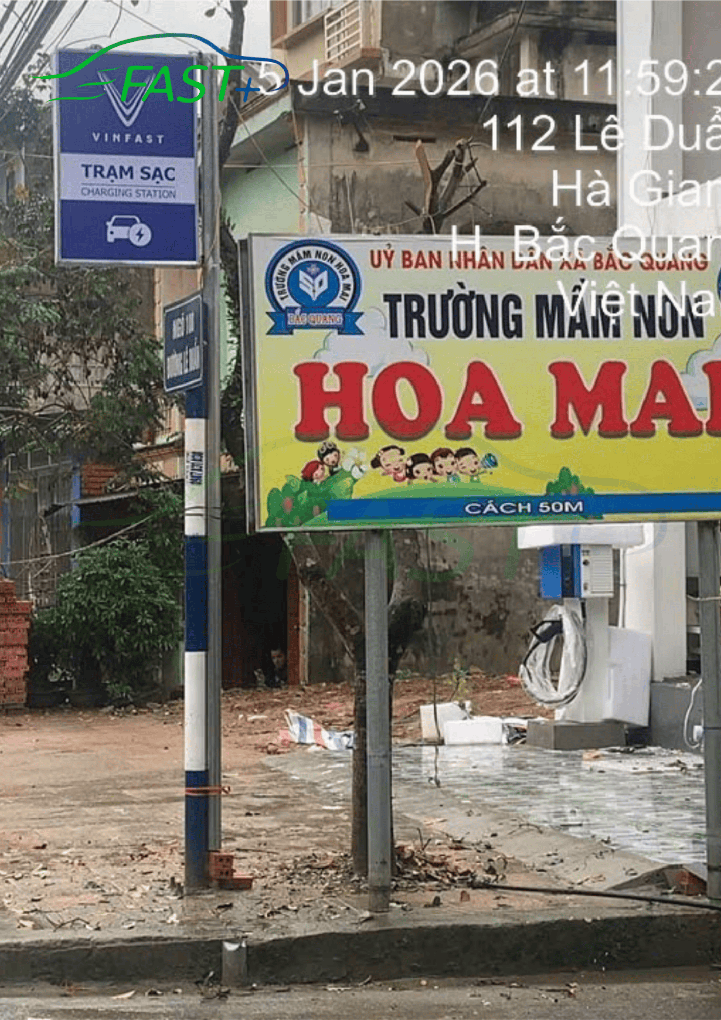 Trạm sạc DC ON Live ngày 5/1