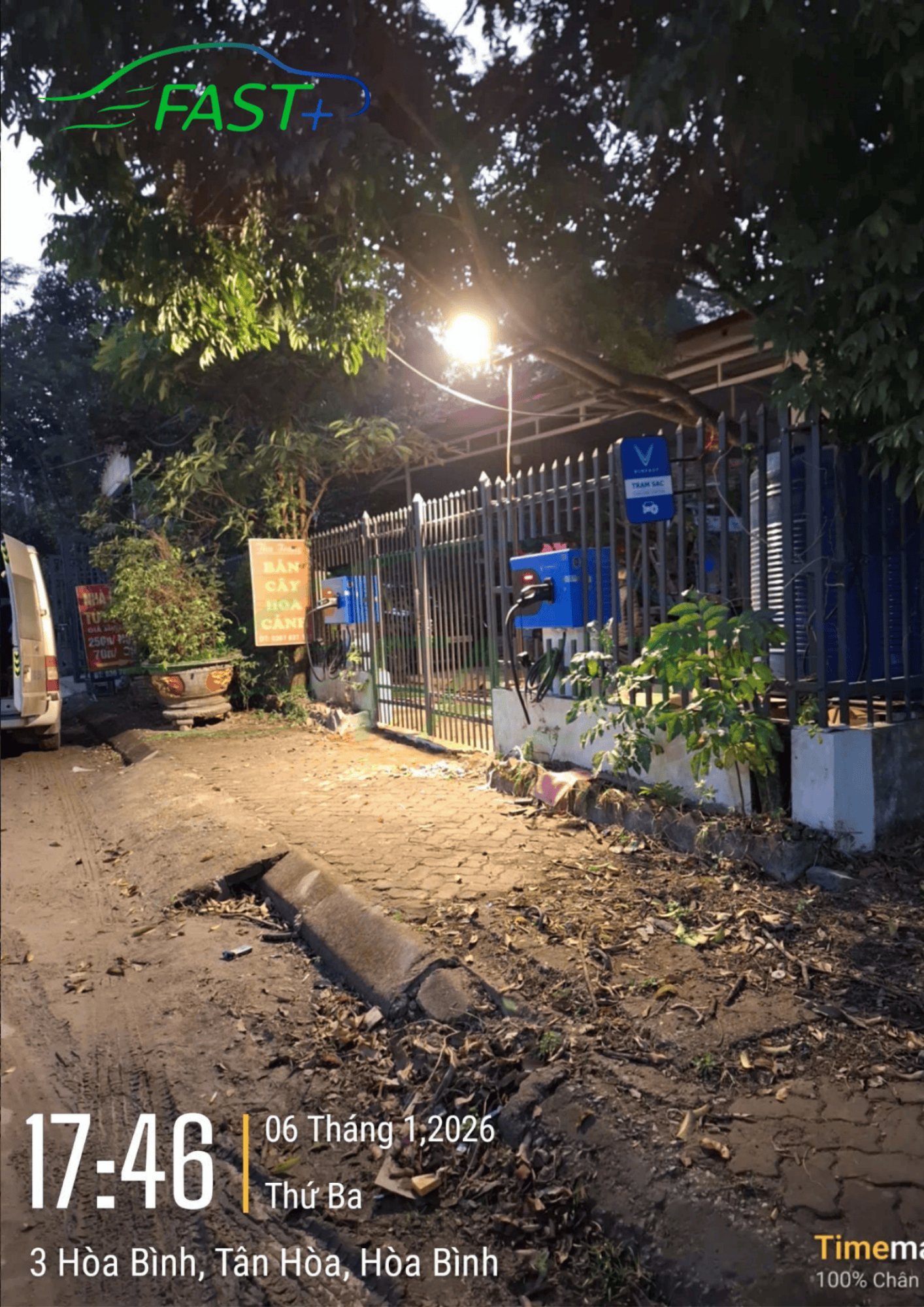 Trạm sạc DC ON Live ngày 7/1