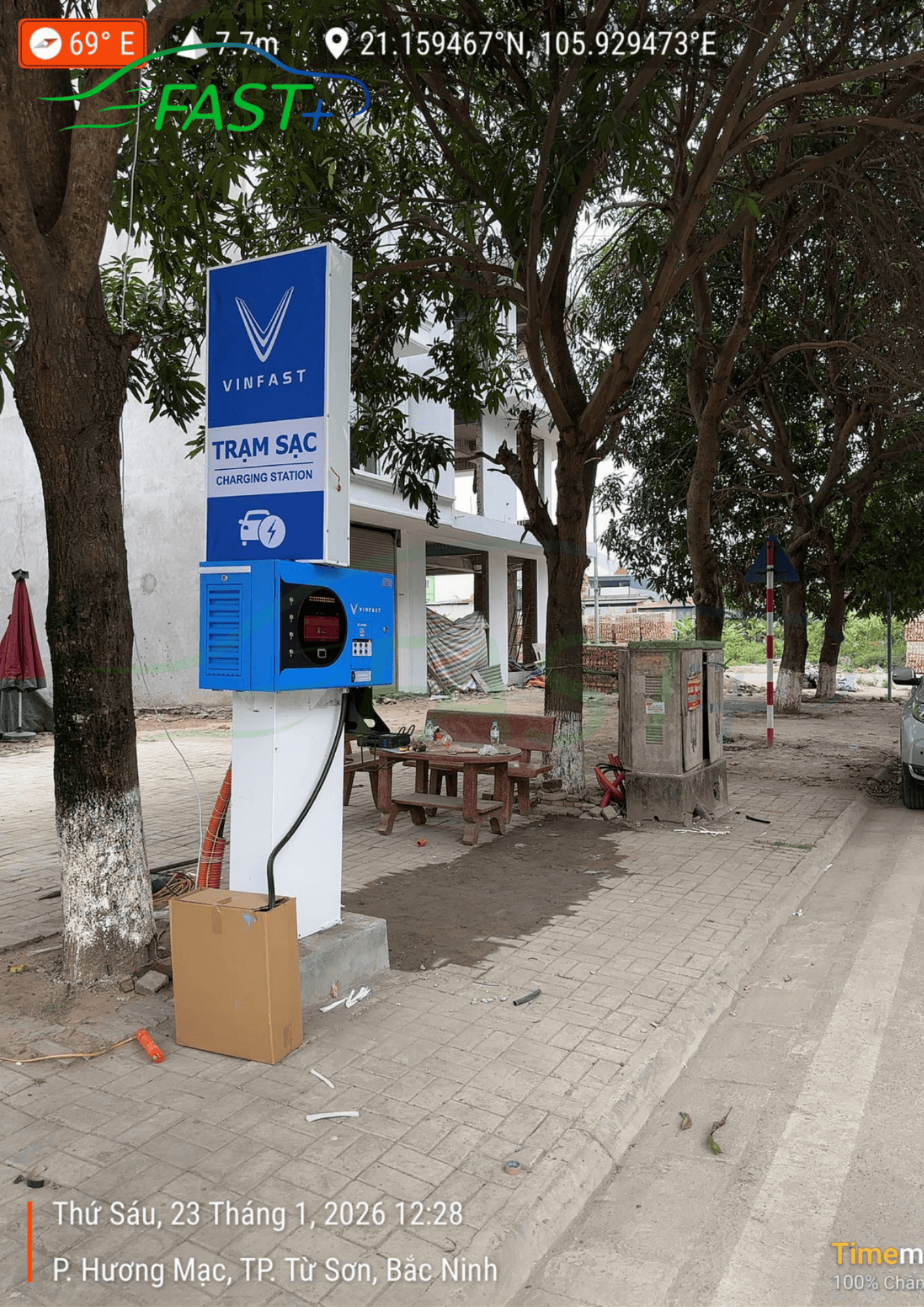 Trạm sạc DC ON Live ngày 23/1