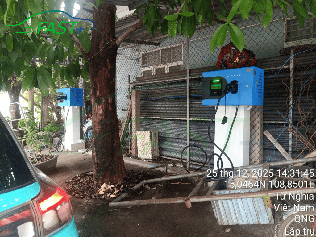 Trạm sạc DC ON Live ngày 31/12