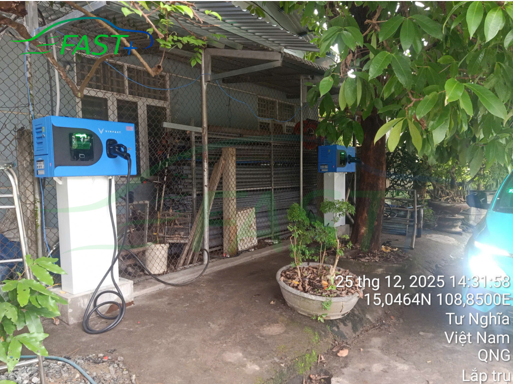 Trạm sạc DC ON Live ngày 31/12