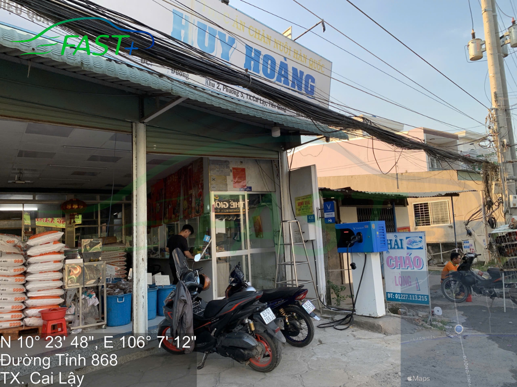 Trạm sạc DC ON Live ngày 8/1