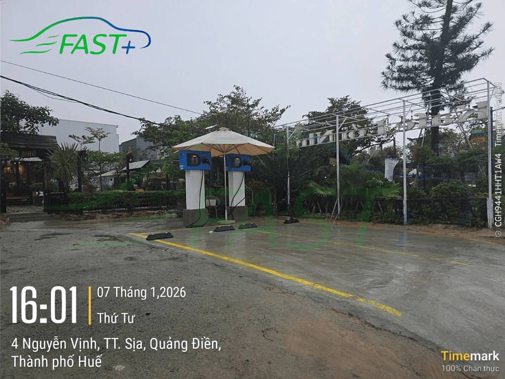 Trạm sạc DC ON Live ngày 12/1