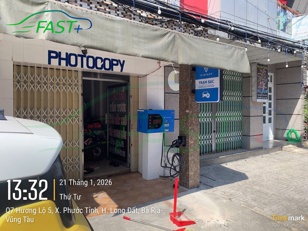 Trạm sạc DC ON Live ngày 21/1