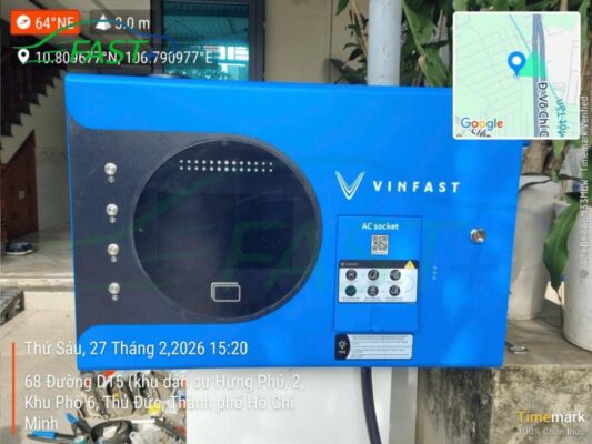 Trạm sạc DC ON Live ngày 27/02