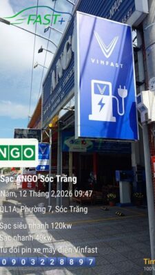 Trạm sạc DC ON Live ngày 03/03