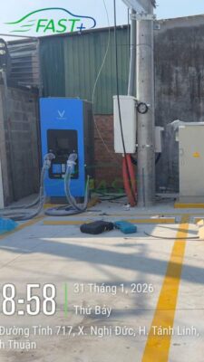 Trạm sạc DC ON Live ngày 01/03