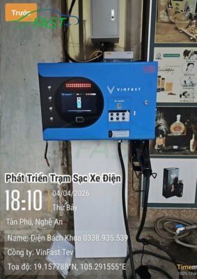 Trạm sạc DC ON Live ngày 06/04