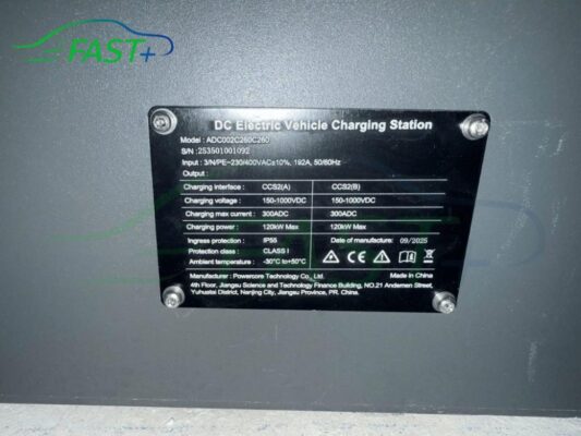 1 trụ DC CC 120kw Link CÔNG TY TNHH ĐẦU TƯ XÂY DỰNG QUANG DƯƠNG