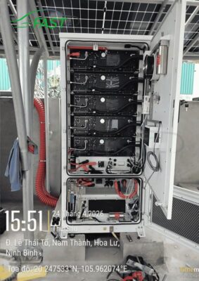 CÔNG TY TNHH DƯỢC PHẨM NAM THÁI HOA – Bộ BESS 261kWH