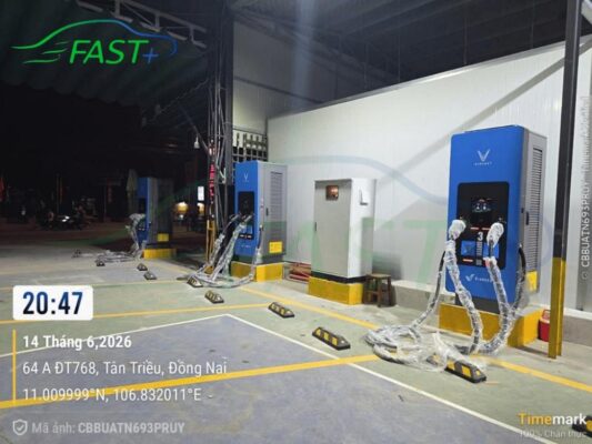 CÁC TRỤ SẠC DC NỔI BẬT NGÀY 17/06