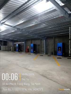 NỬA ĐÊM VẪN SÁNG ĐÈN CÔNG TRƯỜNG – FAST+ HOÀN THIỆN TRẠM SẠC QUY MÔ 5 TRỤ DC 120kW TẠI TÂY NINH.