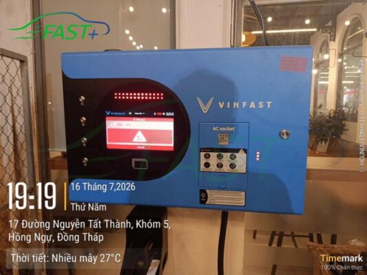 Trạm sạc DC ON Live ngày 22/07