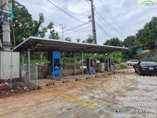 KHỞI ĐẦU THÁNG 7 – THÊM MỘT TRẠM SẠC CHÍNH THỨC HOÀN THÀNH TẠI TUYÊN QUANG