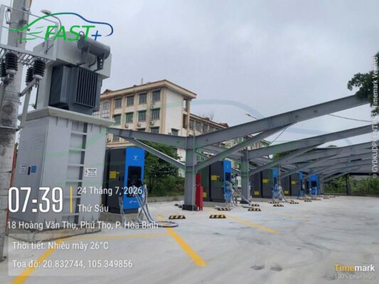 TRỤ SẠC DC NỔI BẬT NGÀY 05/08