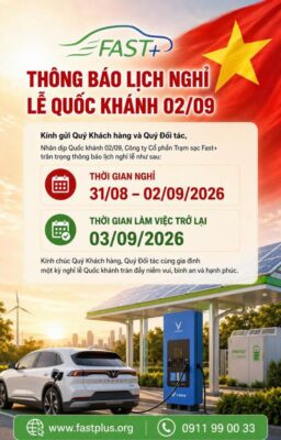 THÔNG BÁO LỊCH NGHỈ LỄ QUỐC KHÁNH 02/09